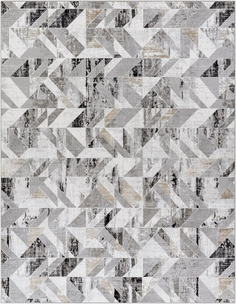 Allegro Machine Woven Rug, by Surya, 1'3.75" length x 1'3.75" width