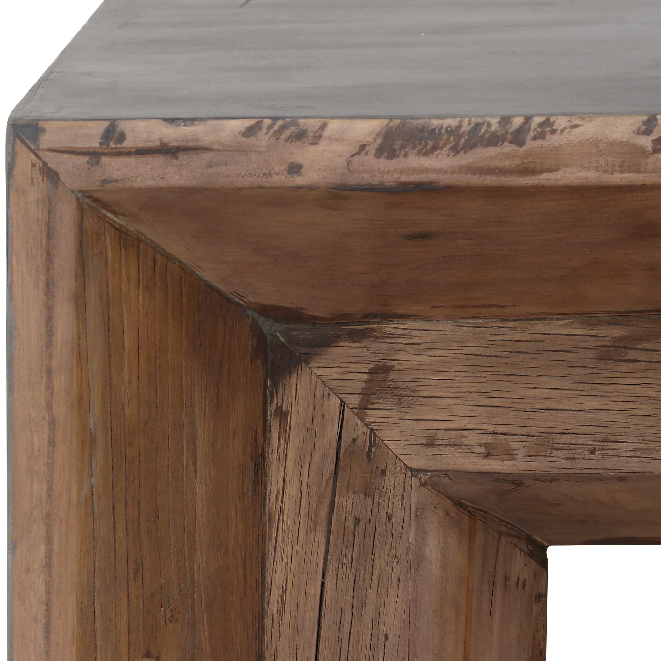 Vail Gray Elm Coffee Table large image 
