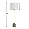 Bledel Brass Buffet Lamp, Table Lamp by Uttermost, 12" width x 36.25" height x 12" depth thumbnail 3
