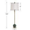 Bledel Brass Buffet Lamp, Table Lamp by Uttermost, 12" width x 36.25" height x 12" depth thumbnail 3
