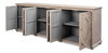 Six Diamonds Sideboard, French Grey, Cabinets & Sideboard by Sarreid, 112" length x 22" width x 37" height thumbnail 7