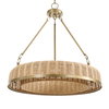 Ladakh 9 Light Round Wicker Pendant, by Uttermost, 28" width x 27" height x 28" diameter thumbnail 5