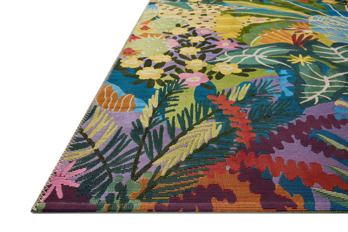 Loloi Botanical Rug, 1'6" length x 1'6" width View 2