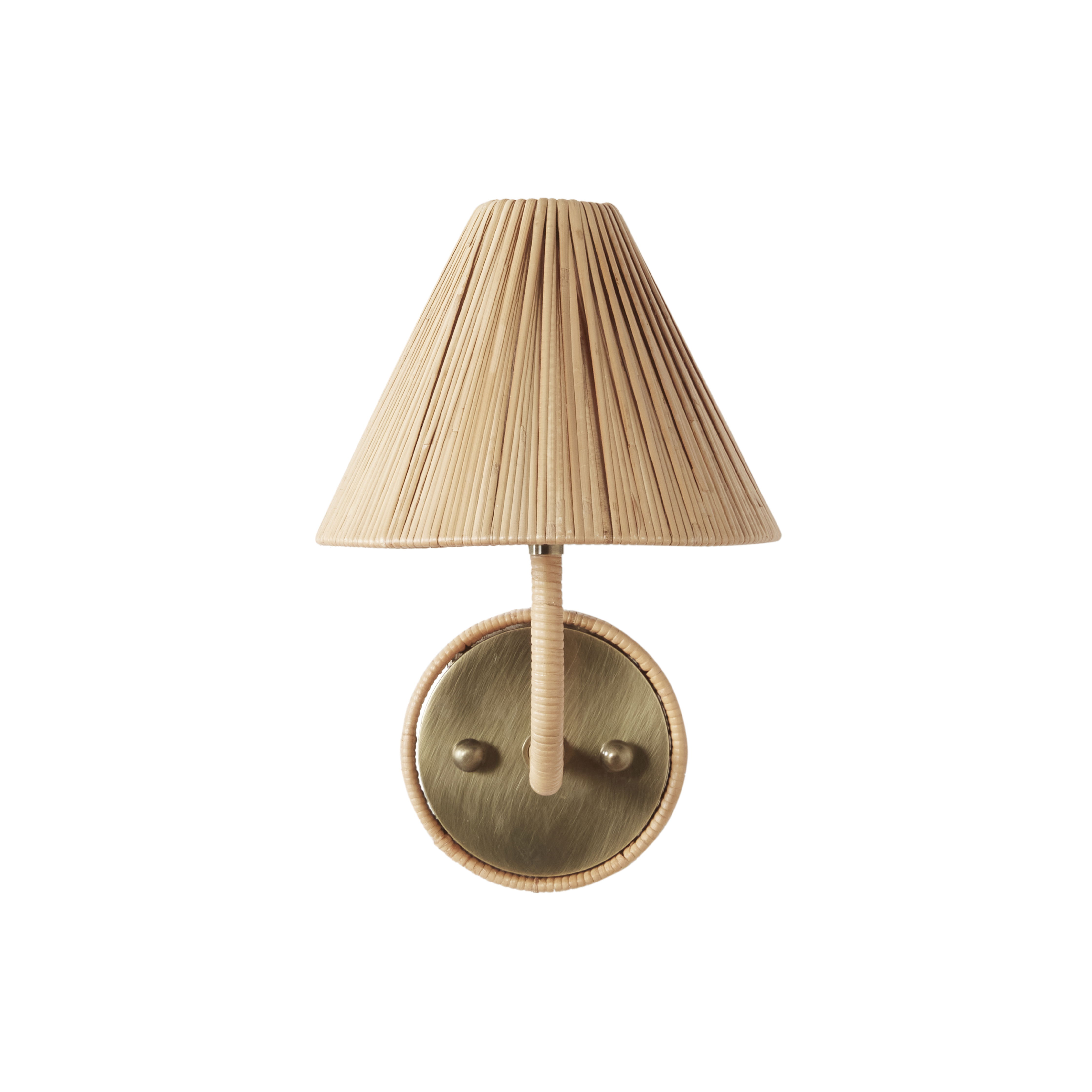 Delphine Sconce, by Woven, 8.25" width x 12" height x 10.75" depth View 1