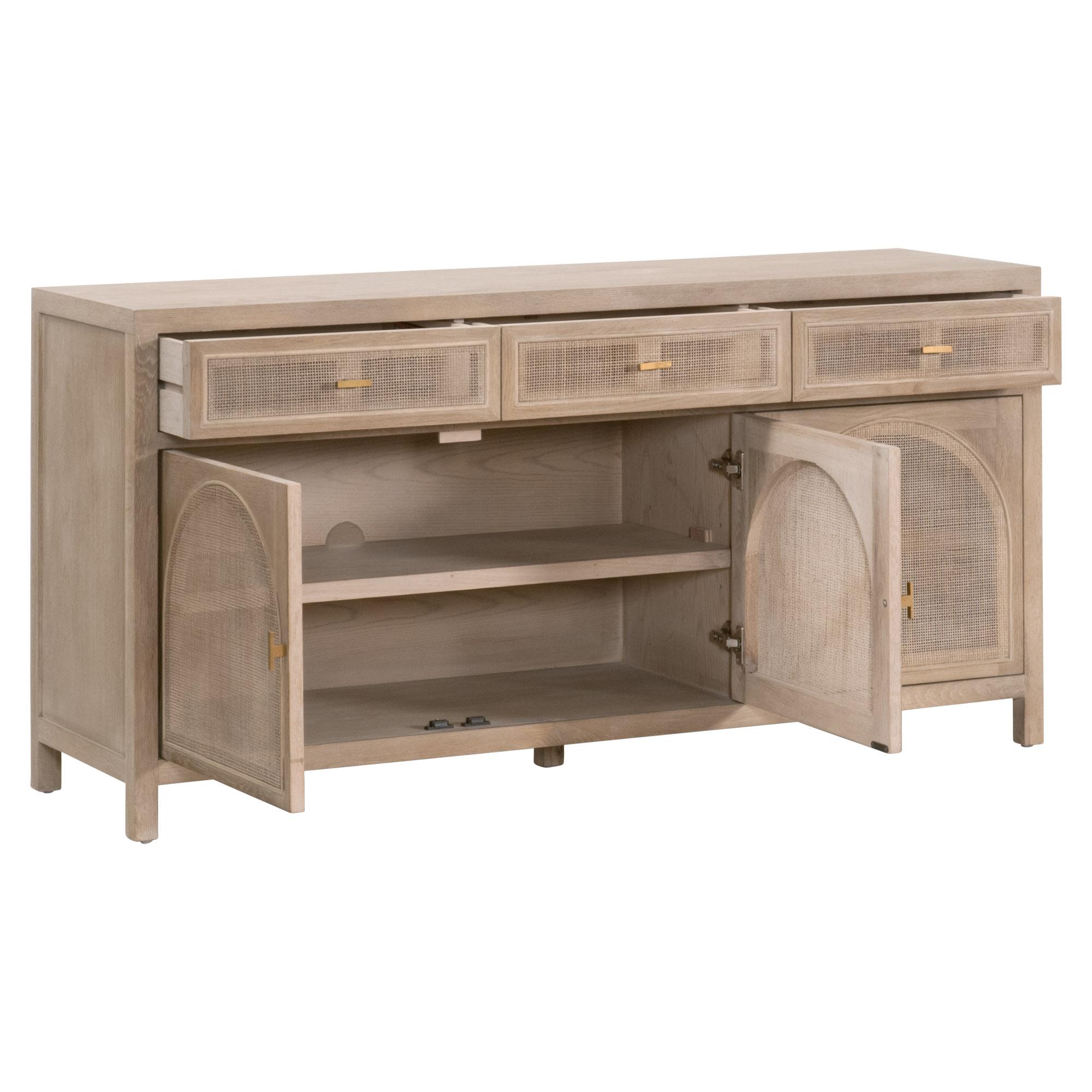 Cane Media Sideboard large image 