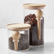 Online Designer Kitchen Hold Everything FSC(R) Coffee & Tea Canister, Set of 2