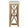 Catali Ivory Stone Console Table thumbnail 5