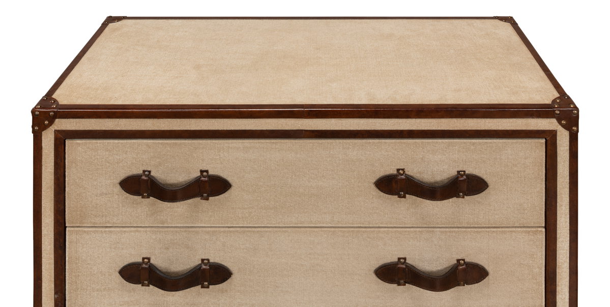 French Art Deco Commode, by Sarreid, 1'4" length x 3' width x 2'8" height View 9