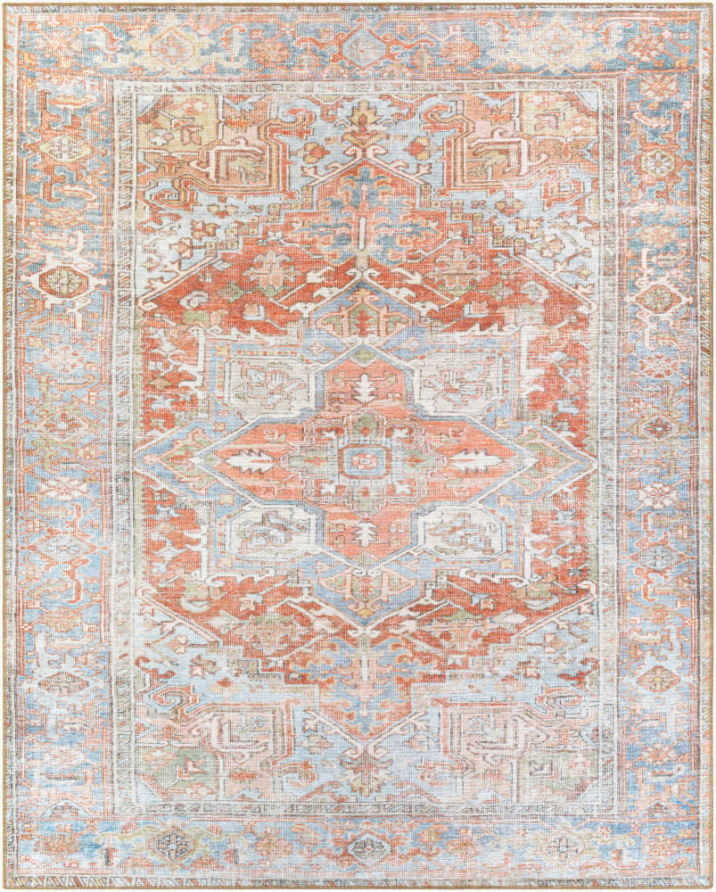 Alanya Machine Woven Rug, by Surya, 9'0.27" length x 6'6.74" width