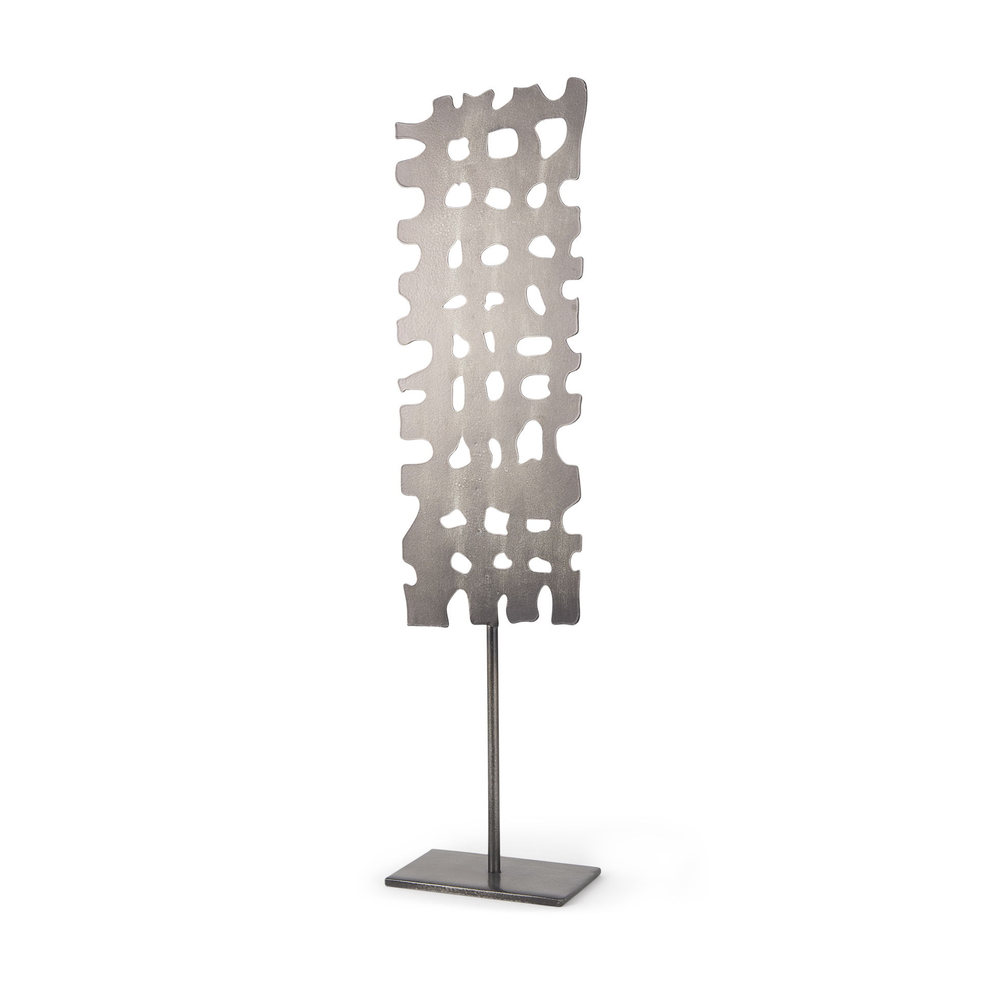 Shaw II (Large) 5L x 3W Gray Rectangular Decorative Object large image 