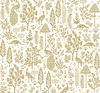 Menagerie Toile Beige Wallpaper thumbnail 0