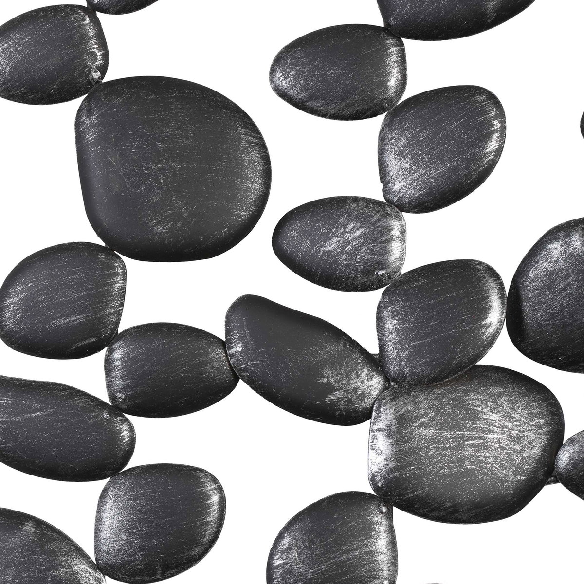Skipping Stones Forged Iron Wall Art, Sculptural Wall Art by Uttermost, 33.5" width x 41.25" height x 3.25" depth View 4