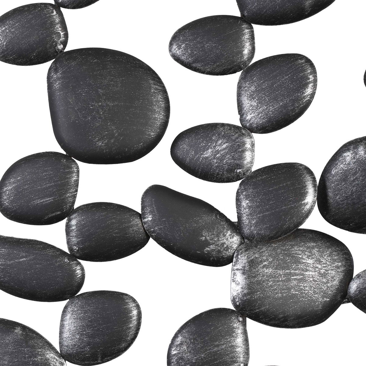 Skipping Stones Forged Iron Wall Art, by Uttermost, 33.5" width x 41.25" height x 3.25" depth View 4