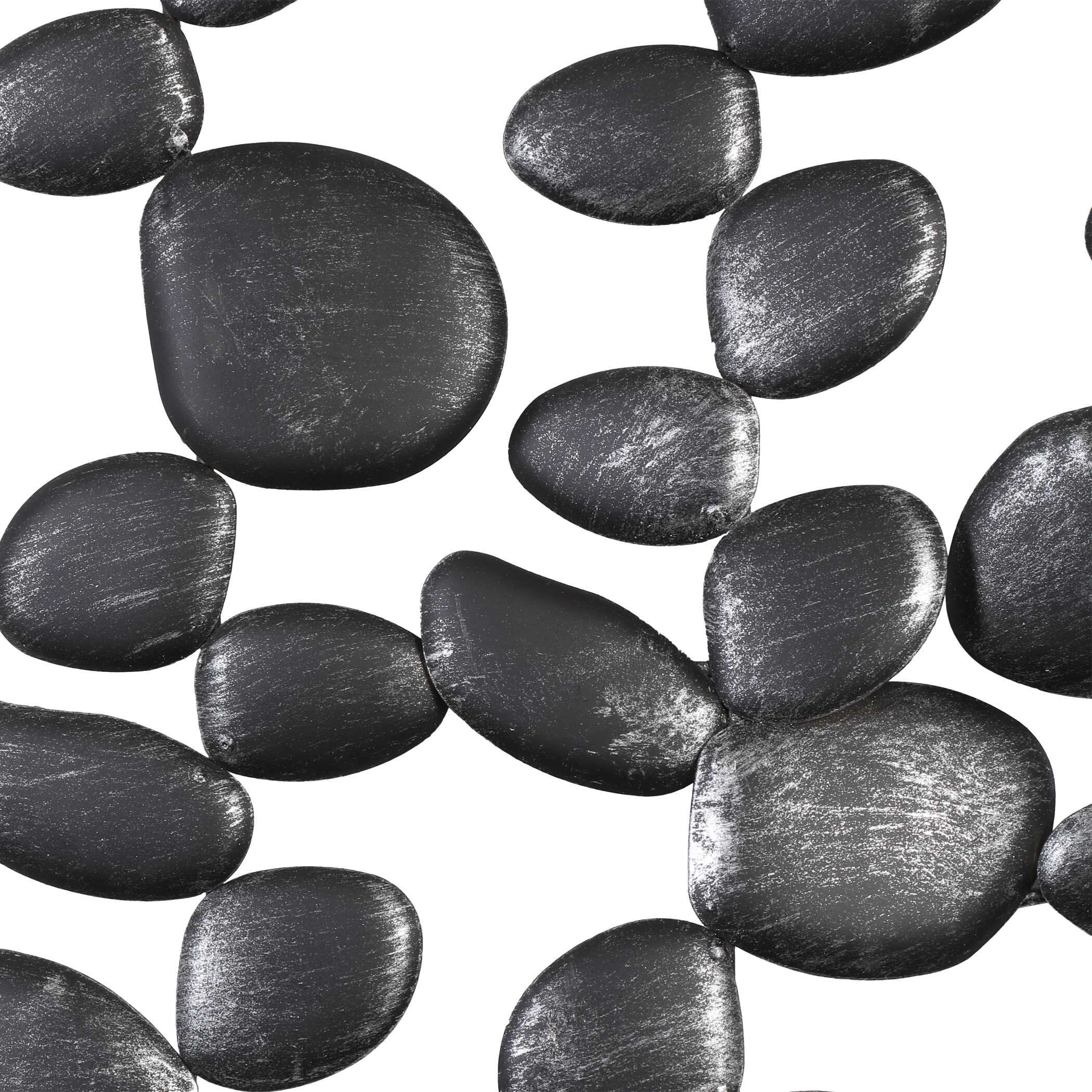 Skipping Stones Forged Iron Wall Art large image 