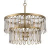 Aurelie 9 Light Round Pendant, Ceiling Light by Uttermost, 28" width x 27.5" height x 28" diameter thumbnail 5