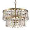 Aurelie 9 Light Round Pendant, by Uttermost, 28" width x 27.5" height x 28" diameter thumbnail 5