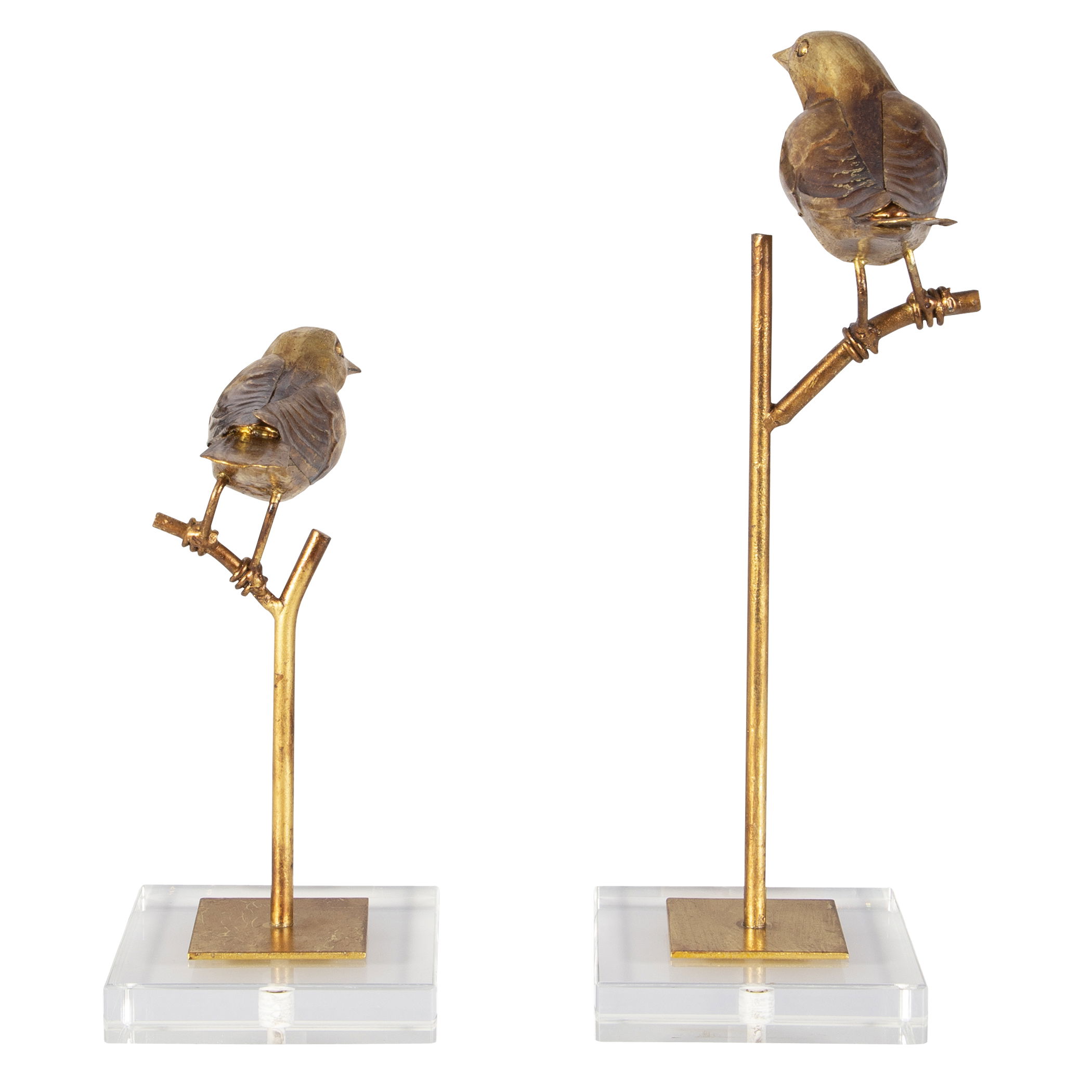 Passerines Bird Sculptures S/2 large image 