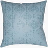 Moody Damask Accent Pillow, Decorative Pillow by Surya, 18" length x 18" width thumbnail