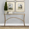 Alayna Gold Console Table thumbnail 1