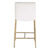 Ascend White Counter Stool, Counter & Bar Stool by Uttermost, 18.25" width x 38.75" height x 21.75" depth thumbnail 8