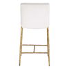 Ascend White Counter Stool, Furniture by Uttermost, 18.25" width x 38.75" height x 21.75" depth thumbnail 8