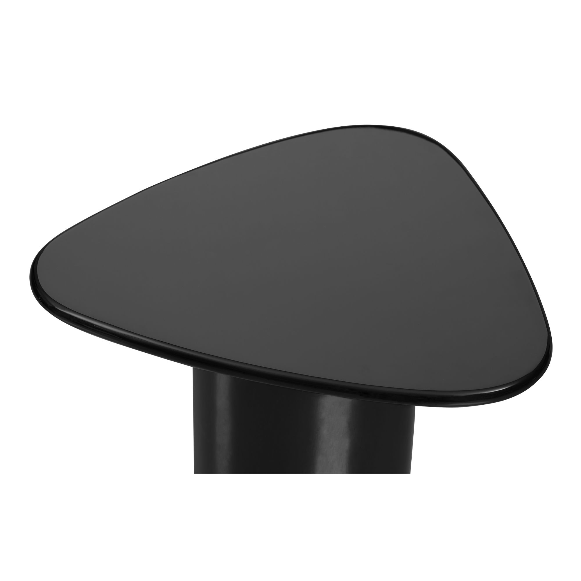Eden Accent Table Black Lacquer large image 