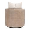 McGuire Swivel Club Chair, Accent Chair by Essentials for Living, 30" width x 35" height x 34.25" depth thumbnail 5