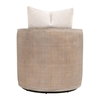 McGuire Swivel Club Chair, Accent Chair by Essentials for Living, 30" width x 35" height x 34.25" depth thumbnail 5