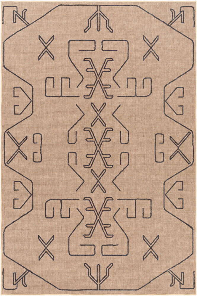 Ez Jute Machine Woven Rug, by Surya, 5'0.24" length x 3'0.22" width