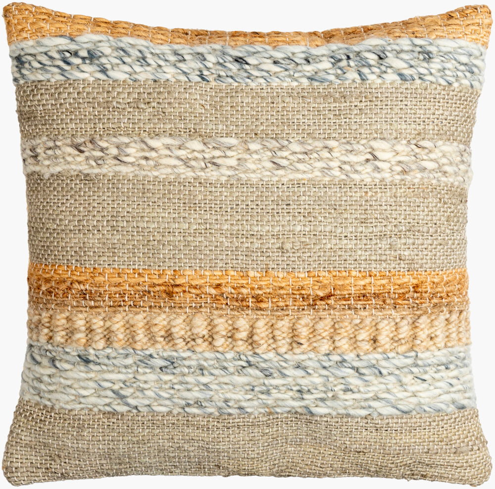 Boundary Accent Pillow, Decorative Pillow by Surya, 18" length x 18" width
