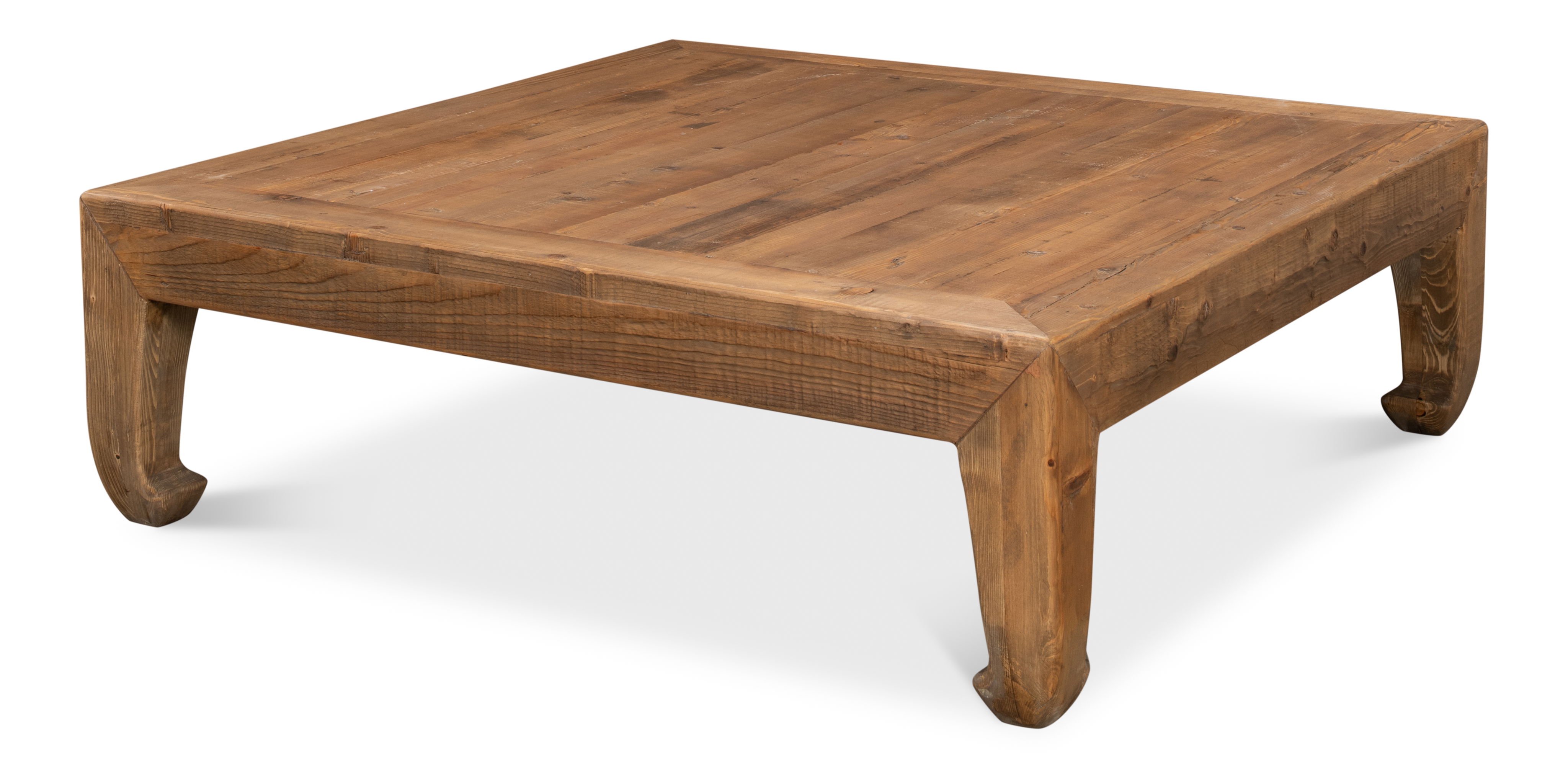 Classic Chinese Coffee Table, by Sarreid, 57" length x 57" width x 18" height View 1