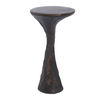 Milan Outdoor Dark Bronze Drink Table, Furniture by Uttermost, 11.75" width x 22" height x 10.75" depth thumbnail 1