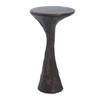 Milan Outdoor Dark Bronze Drink Table, Outdoor Table by Uttermost, 11.75" width x 1'10" height x 10.75" depth thumbnail 1