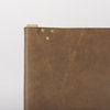 Elodie 24.4L x 33.9W x 30.7H Brown Leather with Natural Beech Wood Frame Accent Chair, by Mercana, 24.41" length x 31.9" width x 30.71" height thumbnail 10
