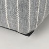 Kensie Large Blue Striped Pouf thumbnail 8