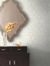 Gatsby Damask Beige Wallpaper thumbnail 2