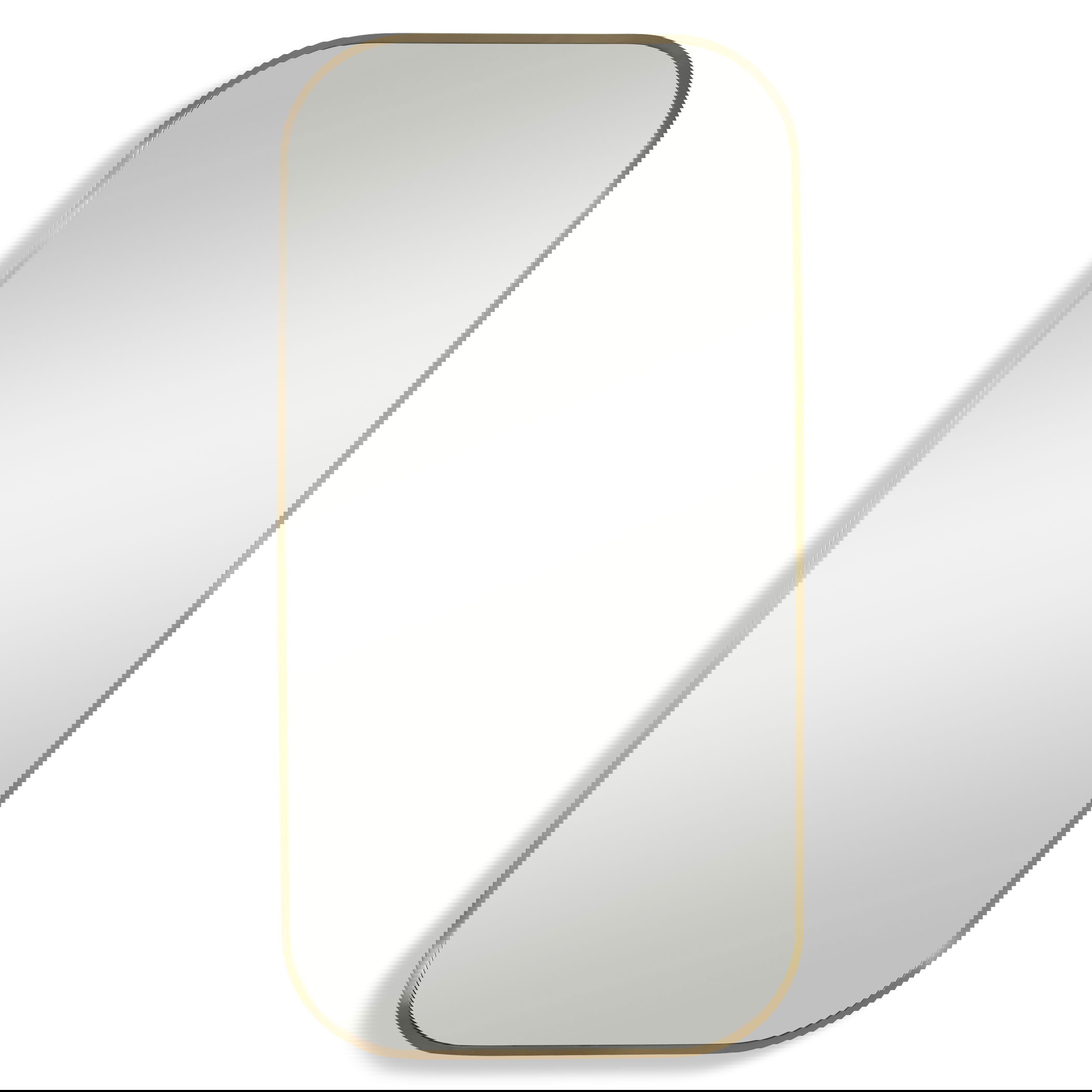Taft Plated Brass Mirror large image 
