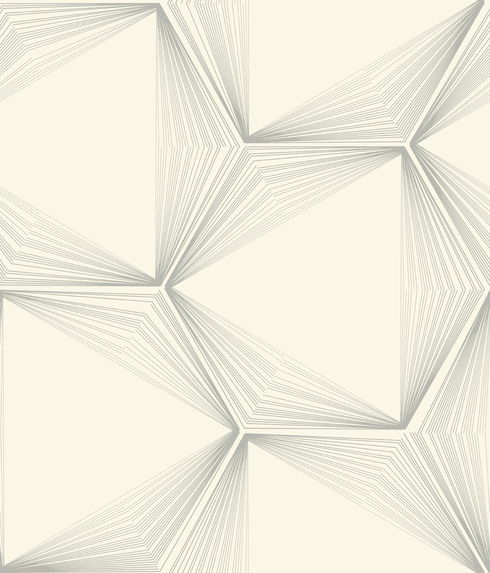 Silver Honeycomb Wallpaper