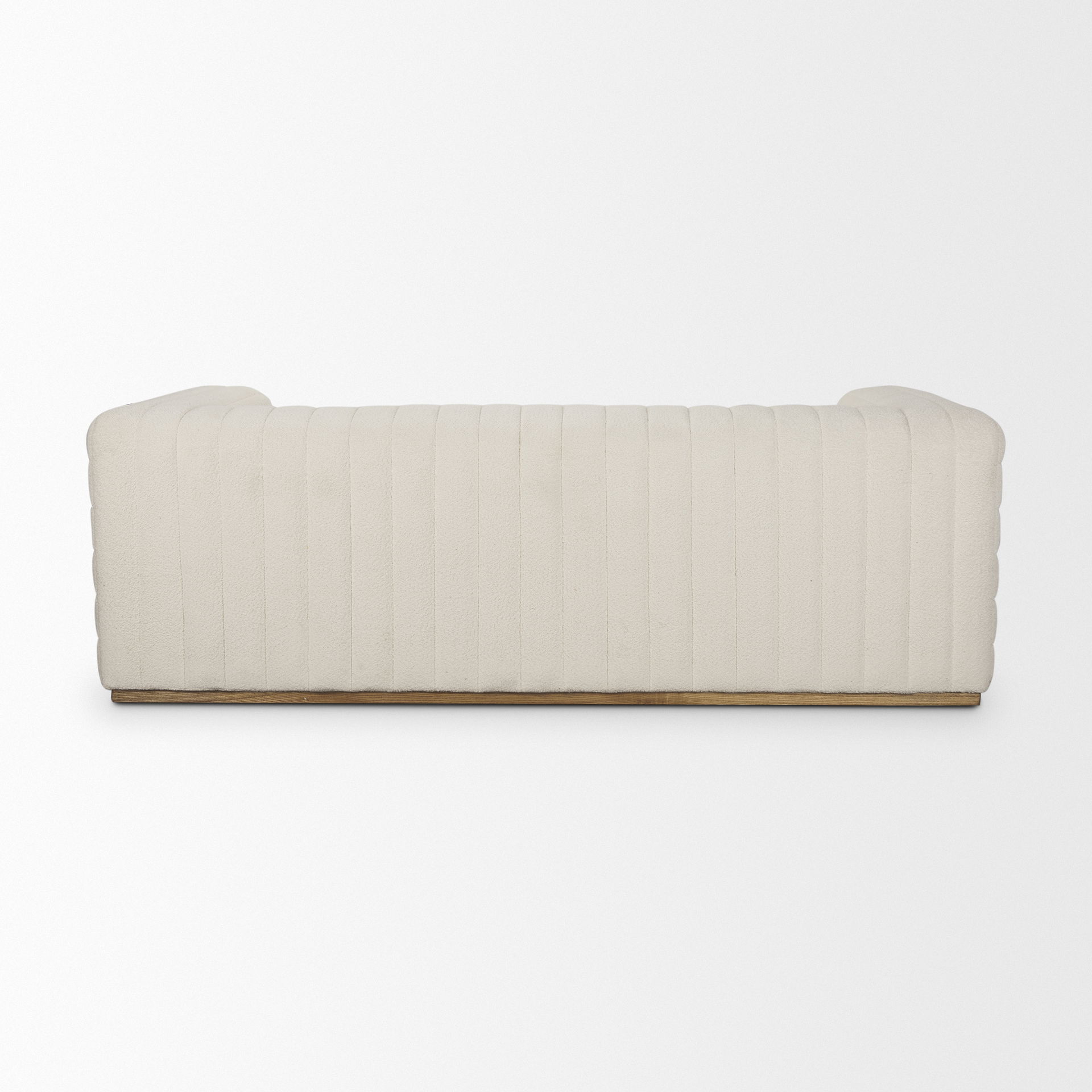 Ricciardo Cream Boucle 3-Seater Sofa large image 
