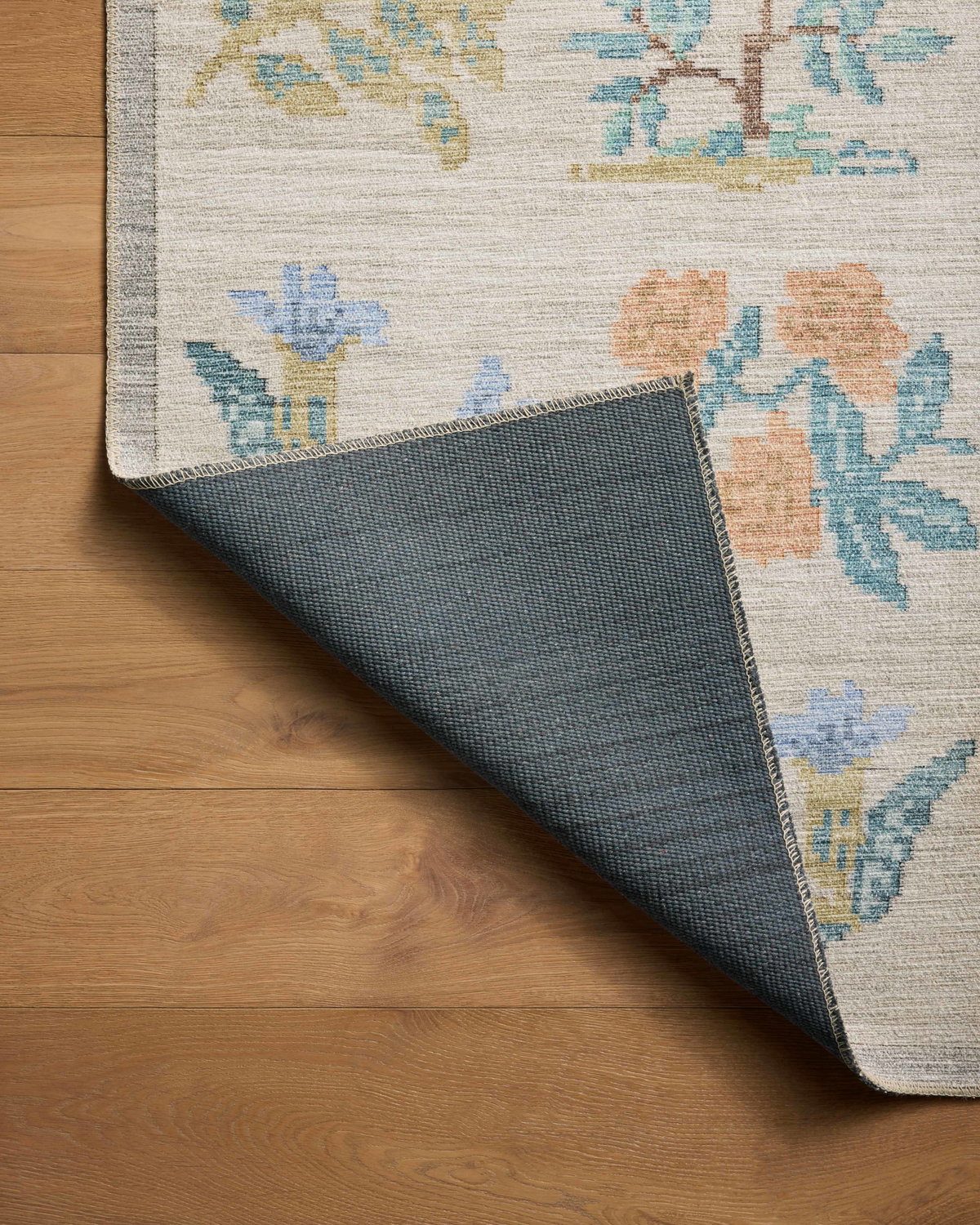 Rifle Paper Co. x Loloi Rosa Rug, 5' length x 7'6" width View 6