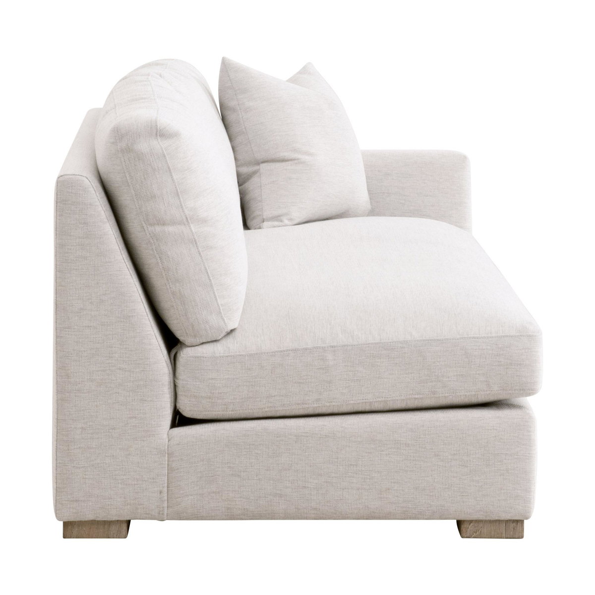 Clara Modular 2-Seat Right Slim Arm Sofa, Seating by Essentials for Living, 66.25" width x 34" height x 36" depth View 4