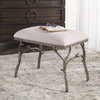 Lismore Small Fabric Bench, Benche by Uttermost, 24" width x 19.25" height x 16" depth thumbnail 6
