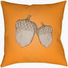Acorn Accent Pillow, Decorative Pillow by Surya, 18" length x 18" width thumbnail