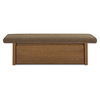 Gemma Storage Bench Taupe, Benche by Moe's Home, 60" width x 18.1" height x 24" depth thumbnail 1