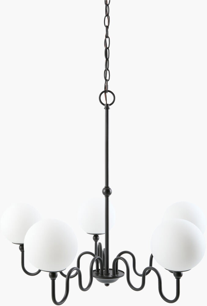 Onde Chandelier, by Surya, 26" length x 26" width x 26" height