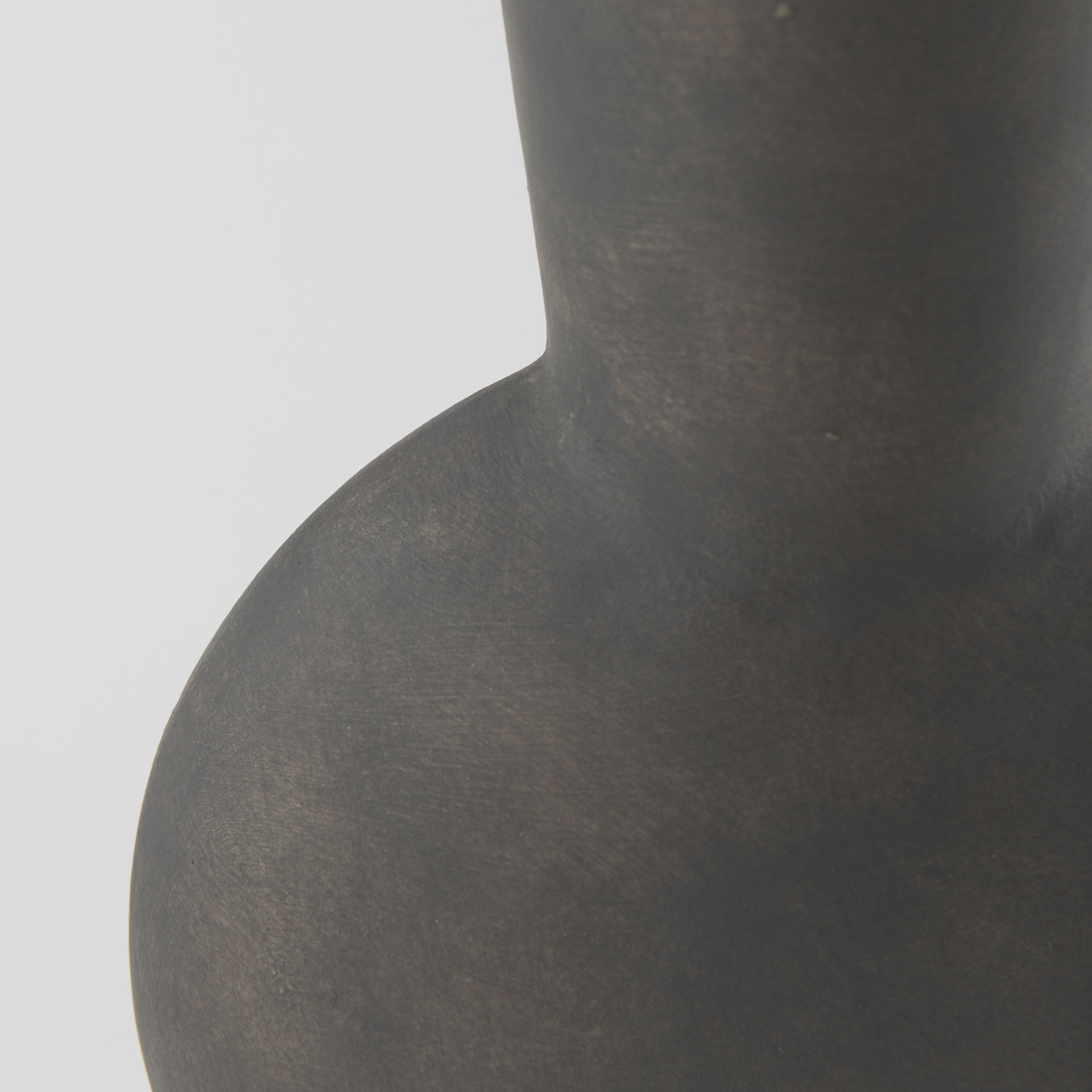 Kaz  Earthy Brown Ceramic Vase large image 