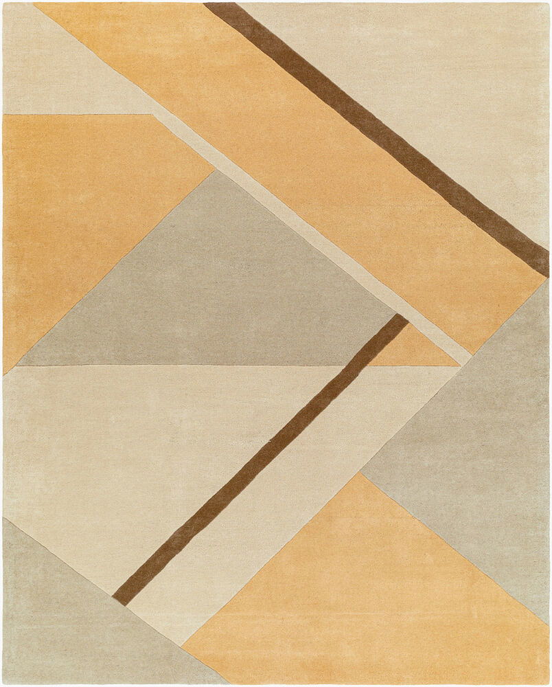 Queens Handmade Rug, by Surya, 1'6" length x 1'6" width