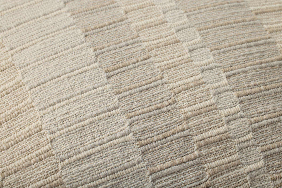 Brigette Romanek x Loloi Natural Pillow, Decorative Pillow, 22" length x 22" width View 3