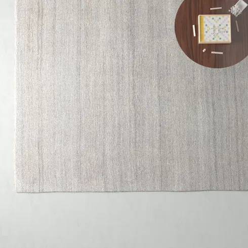 Jaipur Living Origin Hand-Knotted Solid Light Gray Area Rug (10