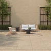 Kuna Outdoor Lounge Chair White, Outdoor Chair by Moe's Home, 2'3.5" width x 2'8" height x 2'6" depth thumbnail 7